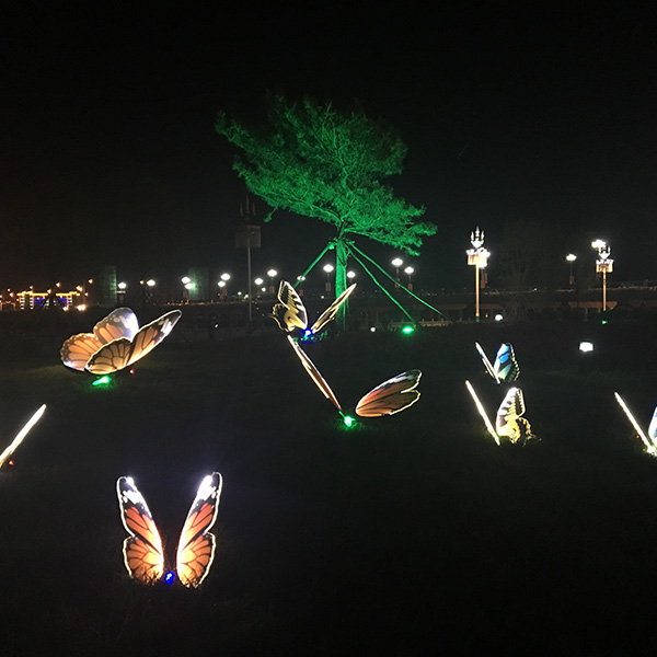 重慶中央公園-景觀燈案列