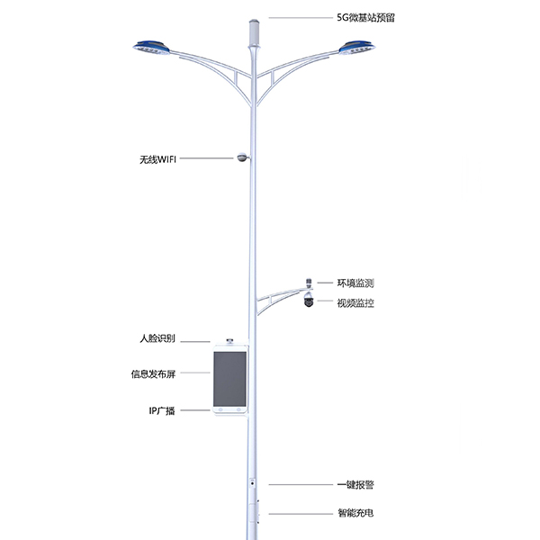 重慶智慧路燈桿案列